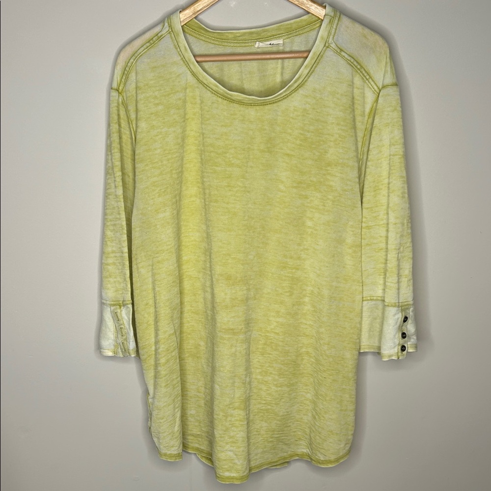 Jane and Delancey Boho Burnout Top